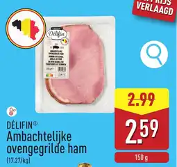 ALDI DÉLIFIN Ambachtelijke ovengegrilde ham aanbieding