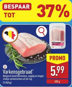 ALDI Varkensgebraad aanbieding