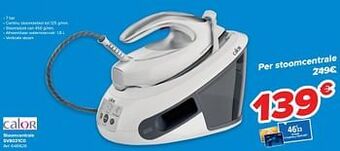Carrefour Calor stoomcentrale sv8021c0 aanbieding