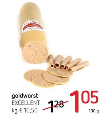Spar Colruyt Goldworst excellent aanbieding