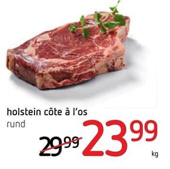 Holstein côte à l`os