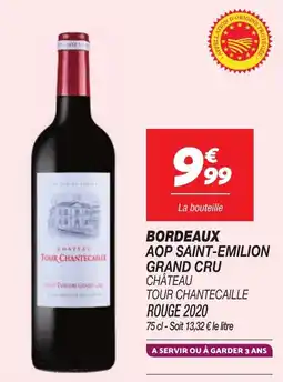 Netto Bordeaux AOP saint-emilion grand cru château tour chantecaille Rouge 2020 aanbieding