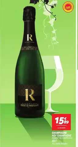 Netto Champagne AOP Champagne Robert De Pampignac Brut aanbieding