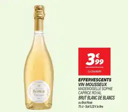 Netto Effervescents vin mousseux mademoiselle sophie caprice royal aanbieding