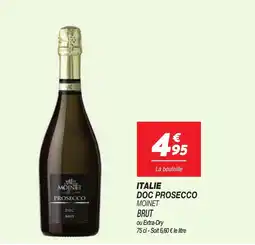 Netto Italie DOC Prosecco Moinet Brut aanbieding