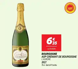 Netto Bourgogne AOP Crémant De Bourgogne L'aurore Brut aanbieding