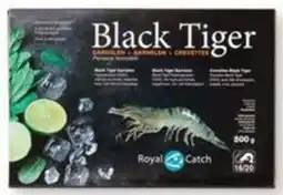 Hanos Royal Catch Black Tiger garnalen Hele Garnaal aanbieding