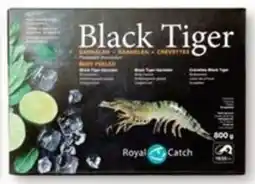 Hanos Royal Catch Black Tiger Garnalen Body Peeled aanbieding