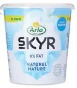 Hanos Arla Skyr Yoghurt Naturel 0% aanbieding