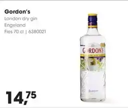Hanos Gordon's aanbieding