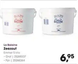 Hanos La Baleine Zeezout aanbieding