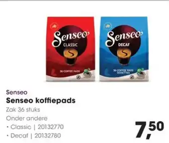 Hanos Senseo Koffiepads aanbieding
