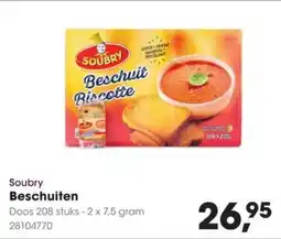 Hanos Soubry Beschuiten aanbieding