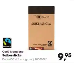 Hanos Caffè Mondiano Suikersticks aanbieding