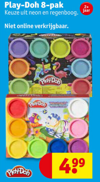 Kruidvat Play-Doh 8-pak aanbieding