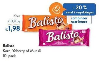 OKay Balisto korn aanbieding