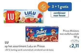 OKay Lu prince ministars met melkchocolade aanbieding