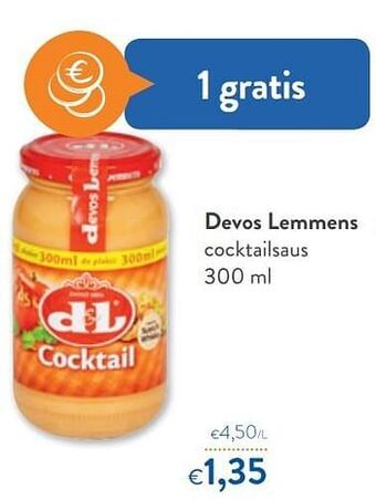 OKay Devos lemmens cocktailsaus aanbieding