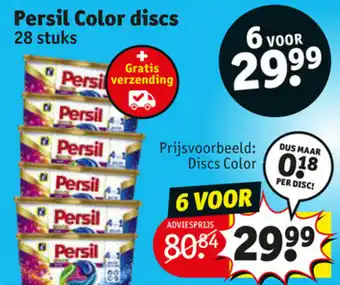 Kruidvat Persil Color discs aanbieding