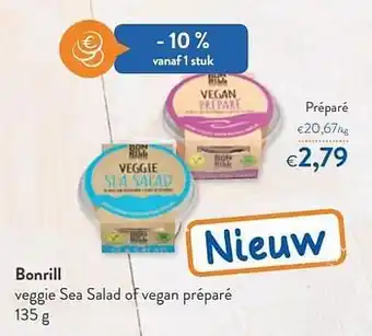 OKay Bonrill vegan préparé aanbieding