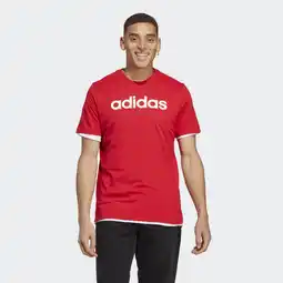 Decathlon Essentials Single Jersey Linear Geborduurd Logo T-shirt aanbieding