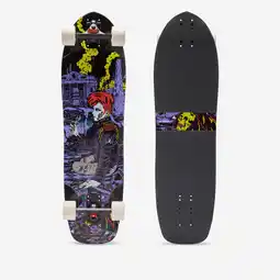 Decathlon LONGBOARD FREE 500 TOPMOUNT CYBER aanbieding
