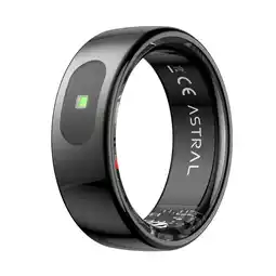 Decathlon Smartring Forever Astral SR-100 Activity Tracker Zwart Maat 8 aanbieding