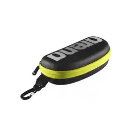 Decathlon Arena Zwembrillenhoes Zwart/Geel aanbieding