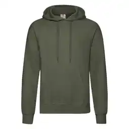 Decathlon Heren Klassieke Hoodie (Klassieke Olijf) aanbieding