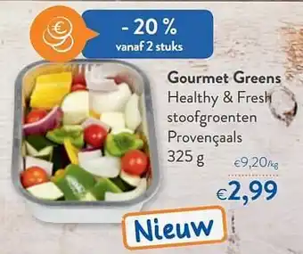 OKay Gourmet greens healthy + fresh stoofgroenten provençaals aanbieding