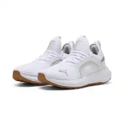 Decathlon Softride Enzo 5 hardloopschoenen voor dames PUMA White Silver Black Metallic aanbieding