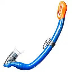 Decathlon Duiksnorkel voor kinderen Master spatbescherming siliconen uitblaasventiel aanbieding