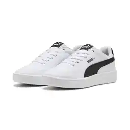 Decathlon Court Classic Clean sneakers voor jongeren PUMA White Black aanbieding