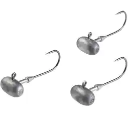 Decathlon Football jigkop voor vissen met softbaits TP RD COLO 10 g aanbieding