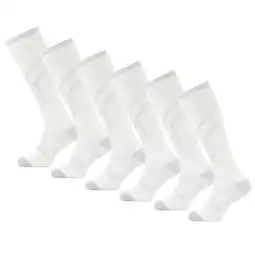 Decathlon Skisokken Lightweight 6-pack Wit aanbieding