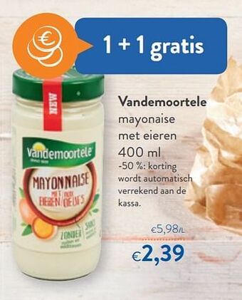 OKay Vandemoortele mayonaise met eieren aanbieding