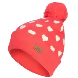 Decathlon Meisjes Jude Pom Pom muts (Aardbei) aanbieding