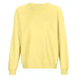 Decathlon Columbia Crew Neck Sweatshirt voor volwassenen (Lichtgeel) aanbieding