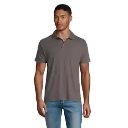 Decathlon Heren Prescott Jersey Poloshirt (Donkergrijs) aanbieding