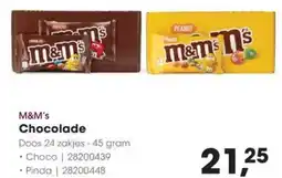 Hanos M&M's Chocolade aanbieding