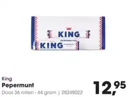 Hanos King Pepermunt aanbieding