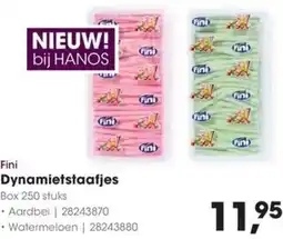 Hanos Fini Dynamietstaafjes aanbieding