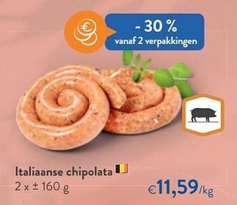 OKay Italiaanse chipolata aanbieding