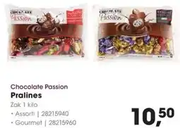 Hanos Chocolate Passion Pralines aanbieding