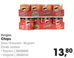 Hanos Pringles Chips aanbieding