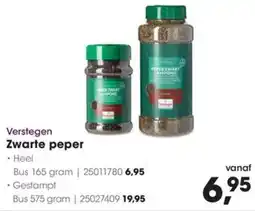 Hanos Verstegen Zwarte peper aanbieding