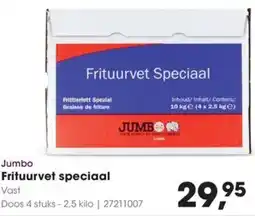Hanos Jumbo Frituurvet speciaal aanbieding