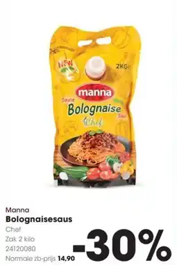 Hanos Manna Bolognaisesaus aanbieding