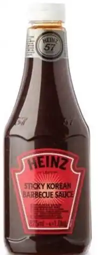 Hanos Heinz Sauzen Sticky korean barbecue aanbieding