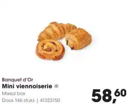 Hanos Banquet d'Or Mini viennoiserie aanbieding